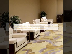 Set Sofa Kain Tunggal Bisnis Modern, Cocok Untuk Ruang Konferensi Hotel Dan Untuk Resepsi VIP