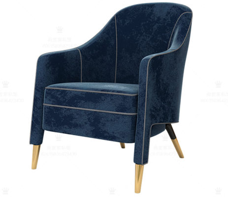 Desain Kursi Sofa Modern ODM Tahan Pakai Satu Orang Busa Kepadatan Tinggi