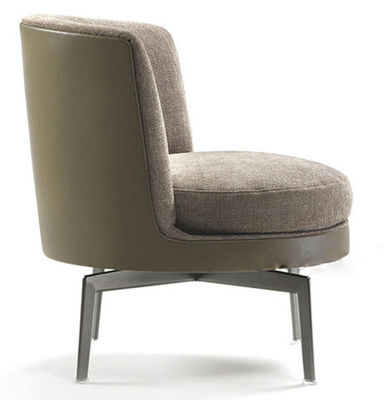 Kain Gaya Nordic Kursi Santai Dalam Ruangan Ergonomis Penerapan Luas 610 * 660 * 720mm