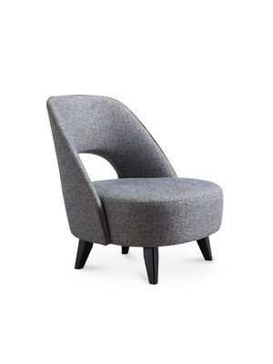 ISO9001 Light Luxury Furniture Leisure Modern Grey Armchair Stability