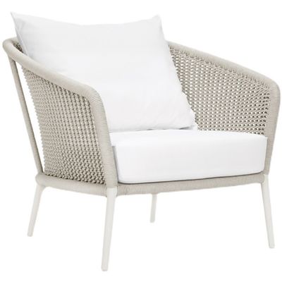 Tahan Air Sunproof Modern Style Furniture Leisure Lounge Chair Untuk Area Publik