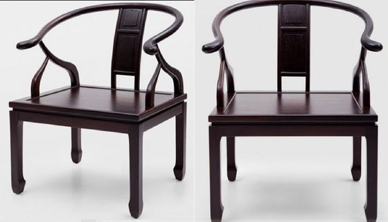 ISO14001 Furnitur Gaya Cina Baru Kursi Kayu Tradisional Cina