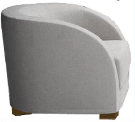 ISO14001 Modern Single Seater Sofa Desain Sofa Tahan Karat