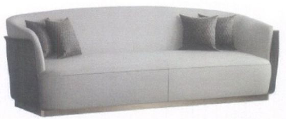 CQC Commercial Mid Century Modern Settee Hotel Lobby Furniture