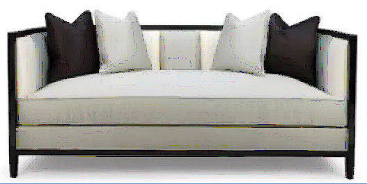 ODM Nyaman Sofa Sofa Modern Abad Pertengahan Untuk Ruang Kecil 210 * 82 * 79cm