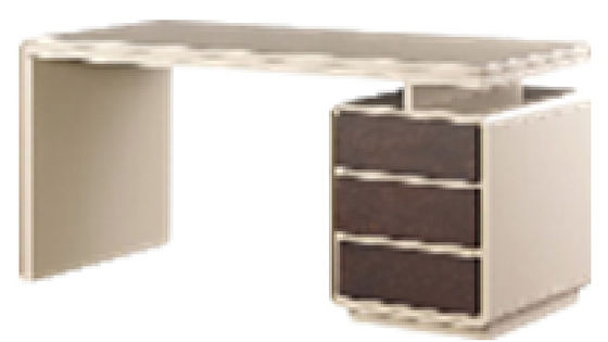 Furnitur Kamar Tidur Hotel Wearproof Set 2100 * 900 * 750mm Meja Meja Kantor Kayu