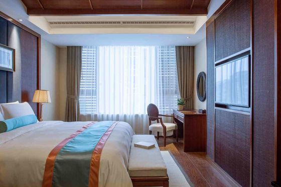 Gleville Southeast Asia Furniture Resort Set Ruang Makan Kayu Disesuaikan