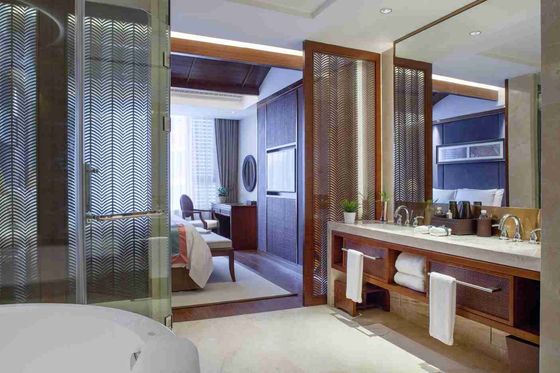 Gleville Southeast Asia Furniture Resort Set Ruang Makan Kayu Disesuaikan