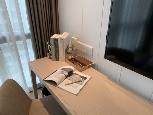 ASCOTT Solid Wood Furniture Set Set Ruang Tamu Untuk Apartemen ODM