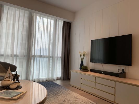 ASCOTT Solid Wood Furniture Set Set Ruang Tamu Untuk Apartemen ODM