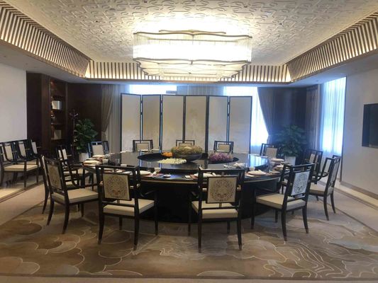 5 Star Hotel International Hotel Meja Makan Kustom Set Set Sofa Tahan Pakai Tahan Air Disesuaikan