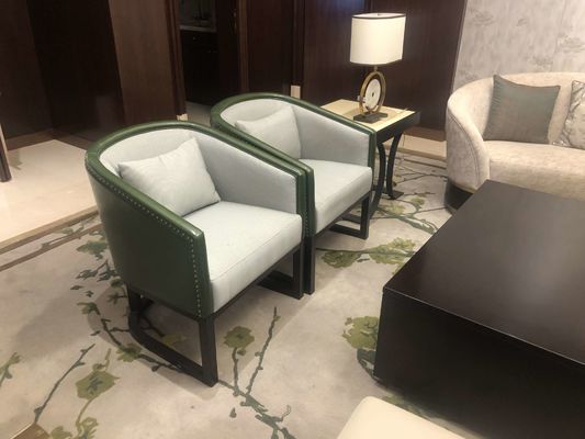 5 Star Hotel International Hotel Meja Makan Kustom Set Set Sofa Tahan Pakai Tahan Air Disesuaikan