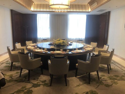 5 Star Hotel International Hotel Meja Makan Kustom Set Set Sofa Tahan Pakai Tahan Air Disesuaikan
