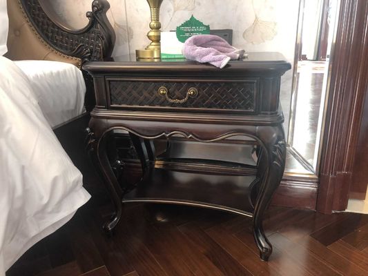 5 Star Hotel International Hotel Meja Makan Kustom Set Set Sofa Tahan Pakai Tahan Air Disesuaikan