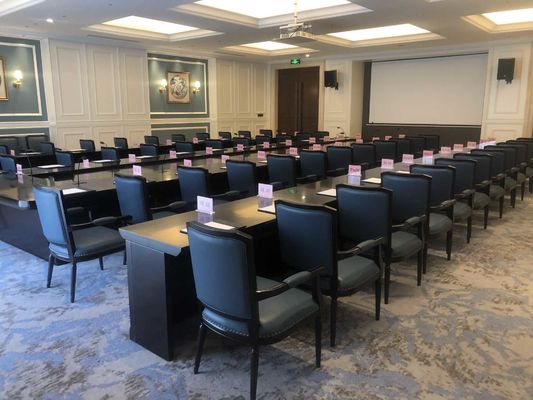 5 Star Hotel International Hotel Meja Makan Kustom Set Set Sofa Tahan Pakai Tahan Air Disesuaikan