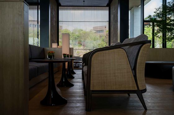Mencegah Pakai Gaya Resort Apartemen Furniture Set Disesuaikan Sofa Dan Kursi