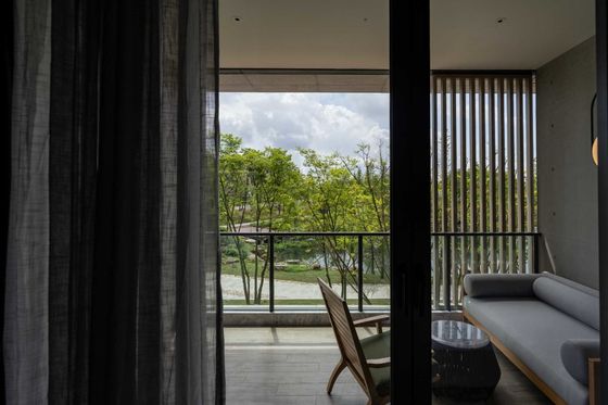 Mencegah Pakai Gaya Resort Apartemen Furniture Set Disesuaikan Sofa Dan Kursi