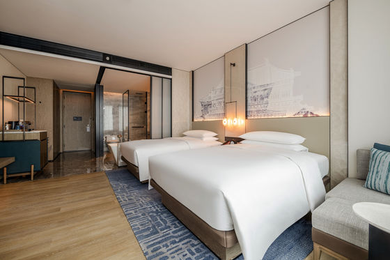 Furnitur Kamar Tidur Hotel Kontemporer Set untuk Industri Perhotelan