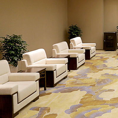 Set Sofa Kain Tunggal Bisnis Modern, Cocok Untuk Ruang Konferensi Hotel Dan Untuk Resepsi VIP