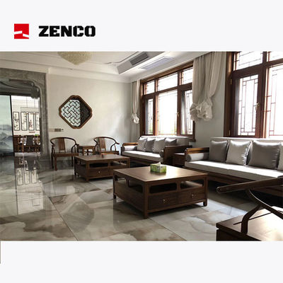 Furnitur Gaya Tradisional Cina Set Sofa Kayu Padat dan Kursi Kayu
