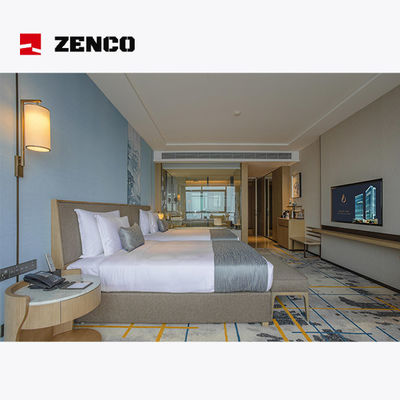 Set furnitur kamar tidur hotel gaya modern, berlaku untuk kamar standar hotel