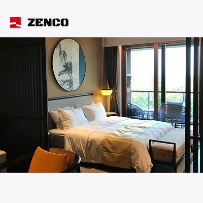Set furnitur kamar tidur hotel gaya modern, ukuran 1800*2000*300mm