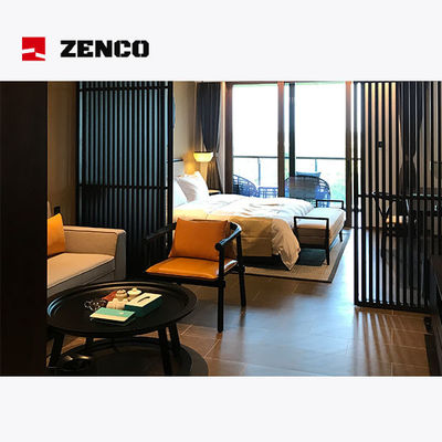 Set furnitur kamar tidur hotel gaya modern, ukuran 1800*2000*300mm