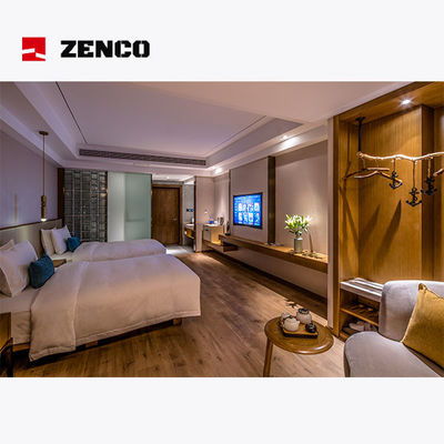 Set furnitur kamar tidur hotel gaya modern, ukuran 1500*2000*300mm