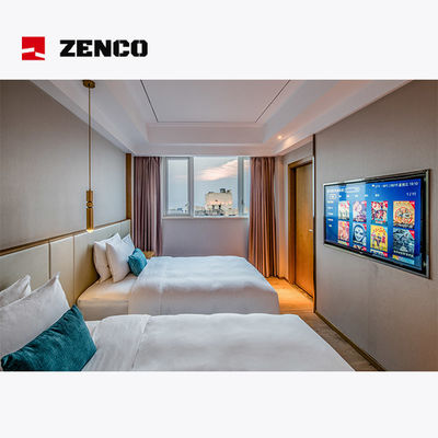 Set furnitur kamar tidur hotel gaya modern, ukuran 1500*2000*300mm