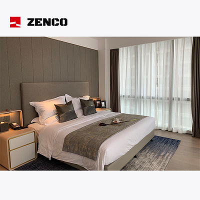 Set furnitur kamar tidur mewah yang cocok untuk kamar tidur hotel dan apartemen