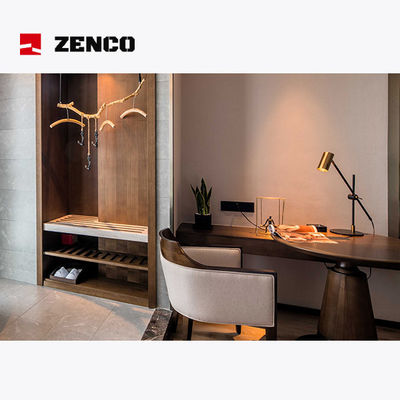 Set furnitur kamar tidur kayu solid gaya modern, ukuran 2000*2000*300mm