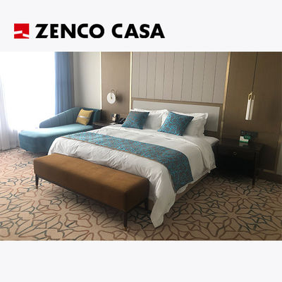 Set furnitur kamar tidur hotel minimalis modern, ukuran 2000*200*300mm