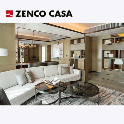 Furnitur Lounge Hotel Termasuk Sofa Lounge Dan Meja Kopi ukuran 3600*900*780