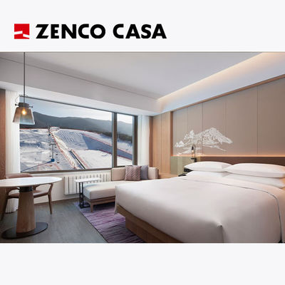 Set furnitur kamar tidur hotel gaya modern ukuran 1800*2000*320mm