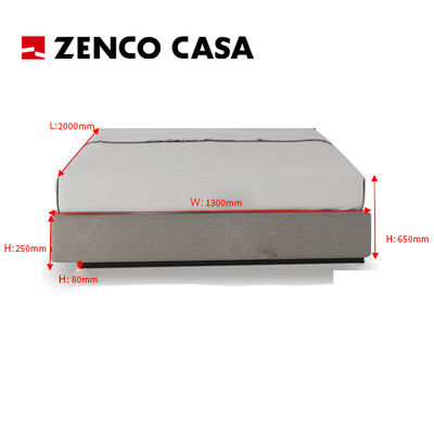 Set furnitur kamar tidur hotel gaya modern, termasuk 1300*2000*250mm Bed Box